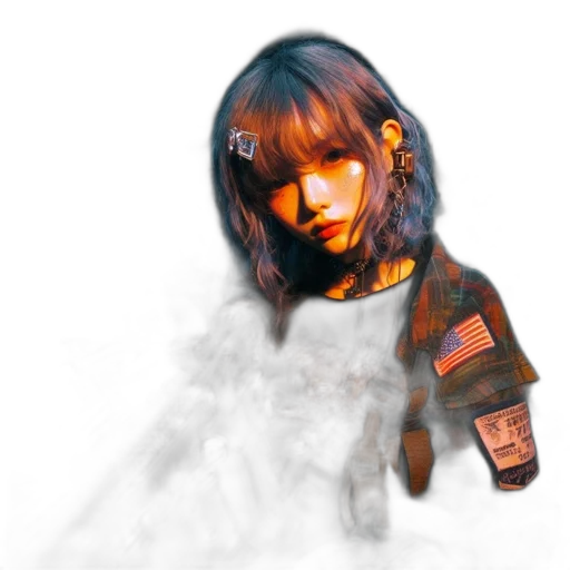 jacket, mask, face, robot transparent PNG cut-out