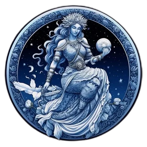 fantasy art, concept art, comic book art, underwater transparent PNG cut-out