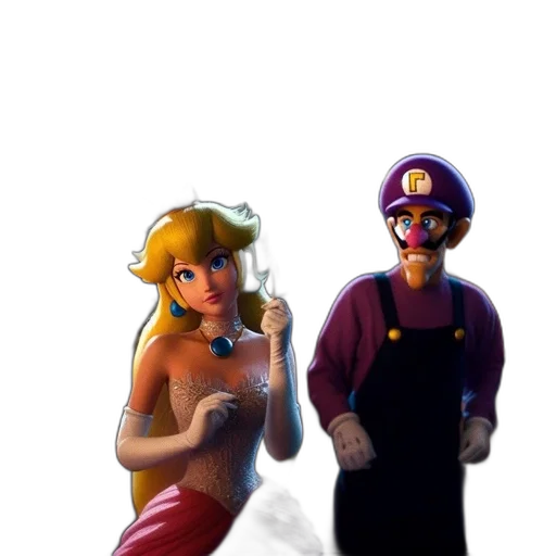 dress, mask, staff, weapon transparent PNG cut-out