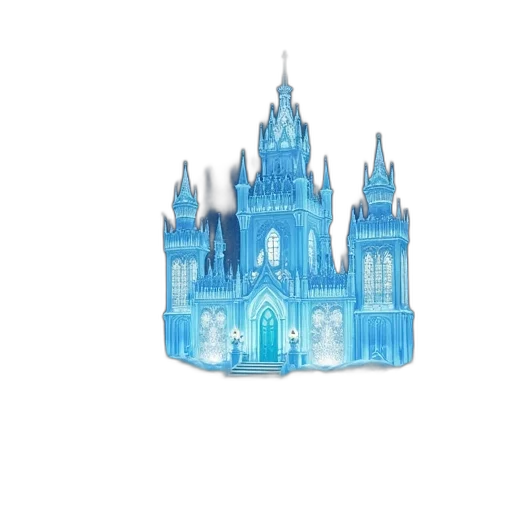 crown, building, jewelry, 3d render transparent PNG cut-out