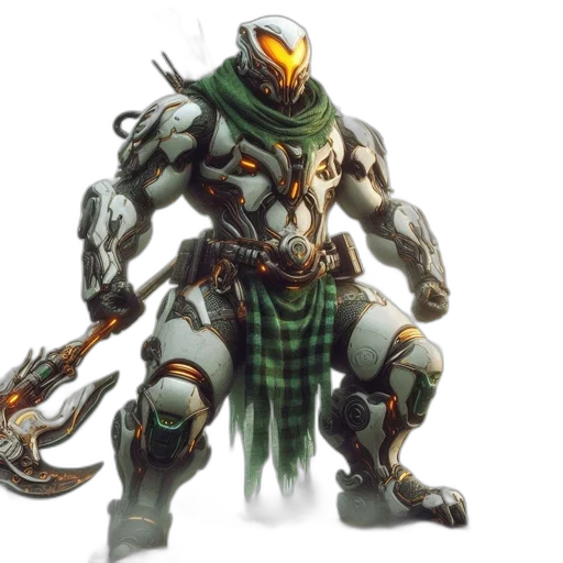 robot, weapon, concept art, fantasy art transparent PNG cut-out