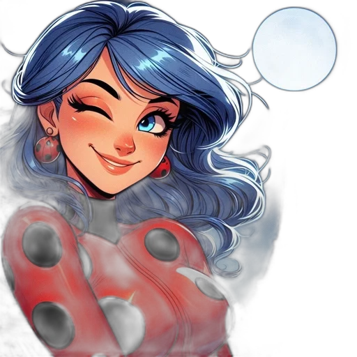 face, robot, jacket, comic book art transparent PNG cut-out