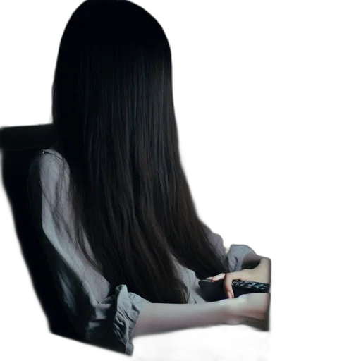 hair, face, mask, staff transparent PNG cut-out