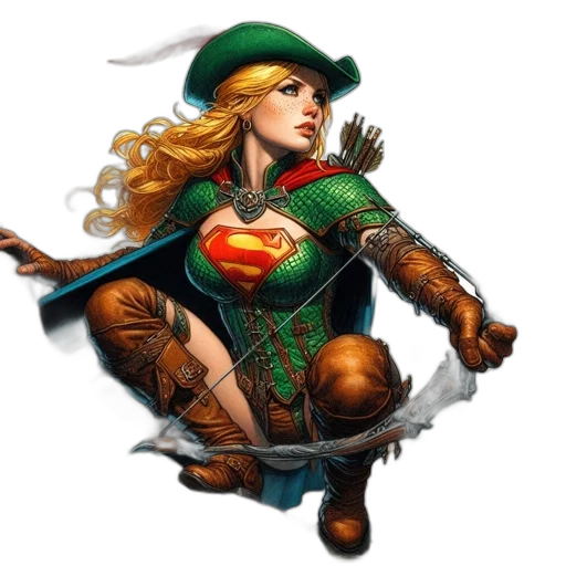comic book art, fantasy art, concept art, pixel art transparent PNG cut-out