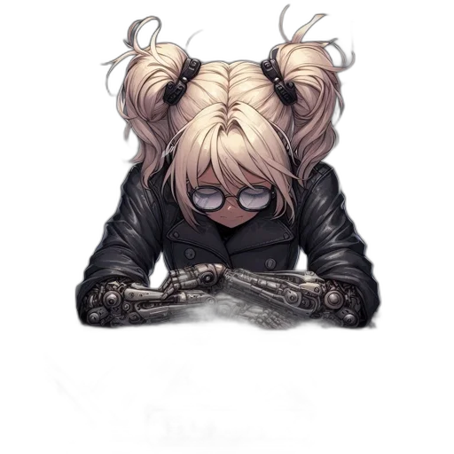 hair, jacket, animal, creature transparent PNG cut-out