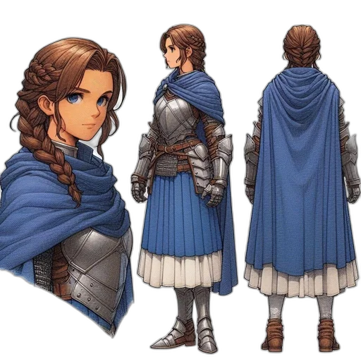 sword, dress, jacket, concept art transparent PNG cut-out