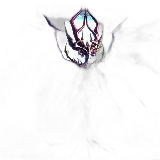flower, mask, crown, dragon transparent PNG cut-out
