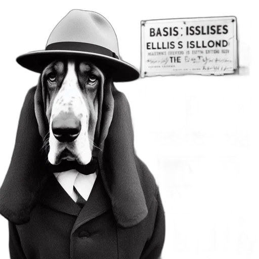 hat, photo, shows, canine transparent PNG cut-out