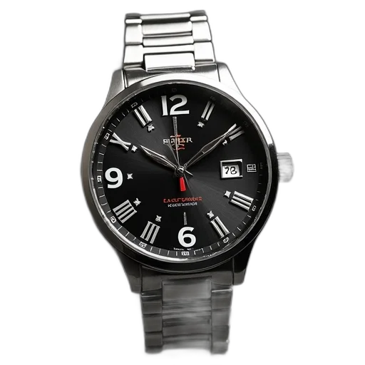 stainless, steel, bracelet, watch transparent PNG cut-out