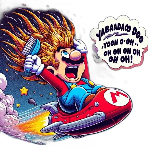 hair, comic book art, concept art, cartoon transparent PNG cut-out