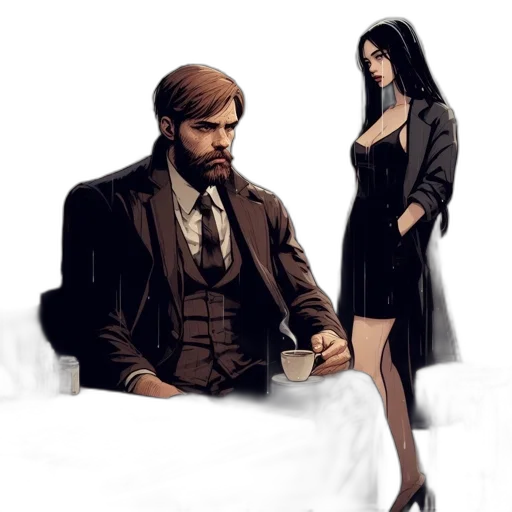 concept art, comic book art, fantasy art, pixel art transparent PNG cut-out