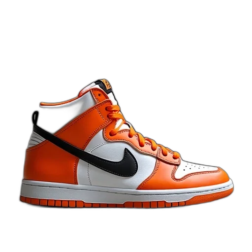 shoes, 3d render, nike, dunk transparent PNG cut-out