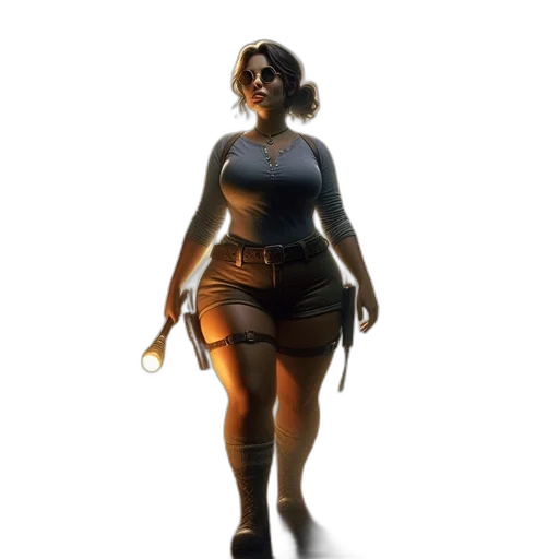 dress, staff, weapon, concept art transparent PNG cut-out