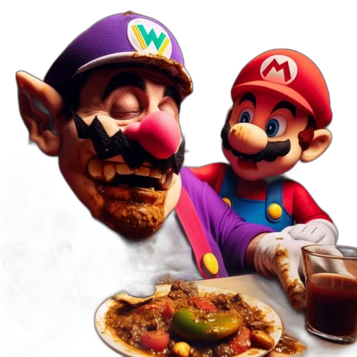 food, mask, face, concept art transparent PNG cut-out