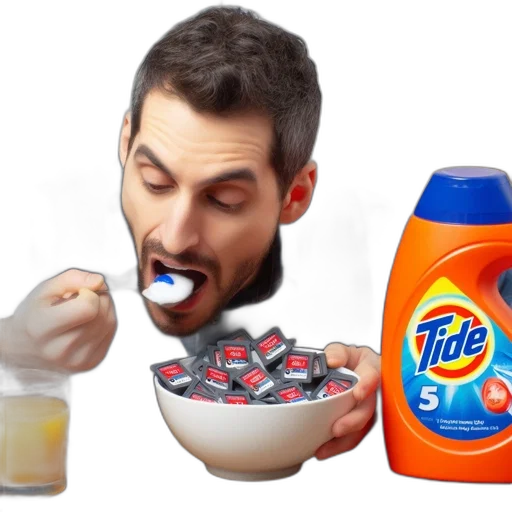 food, creature, face, vaporwave transparent PNG cut-out