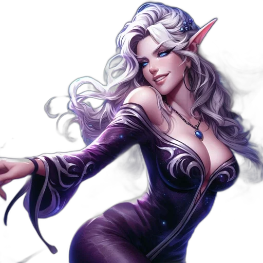 fantasy art, concept art, comic book art, photorealistic transparent PNG cut-out