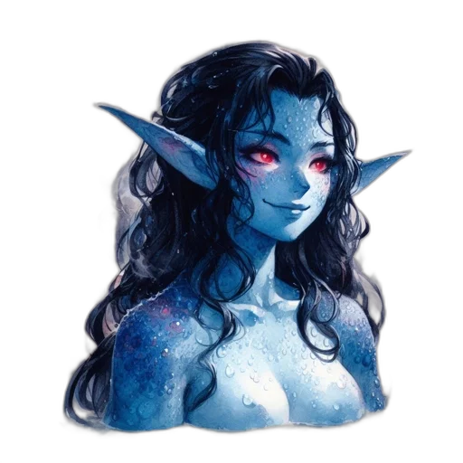 mask, creature, fantasy art, pixel art transparent PNG cut-out