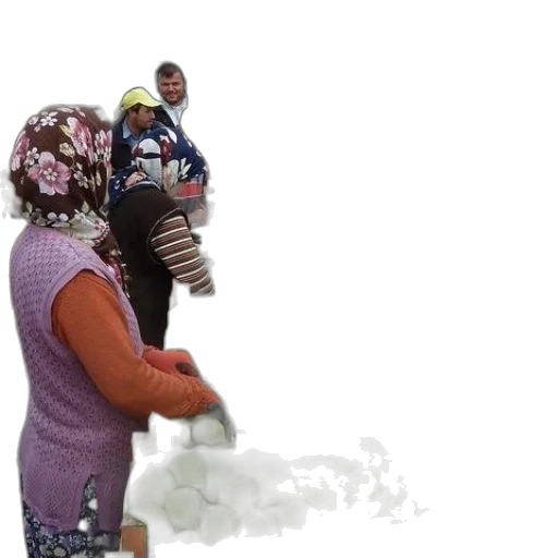 mask, 3d render, snow, fog transparent PNG cut-out