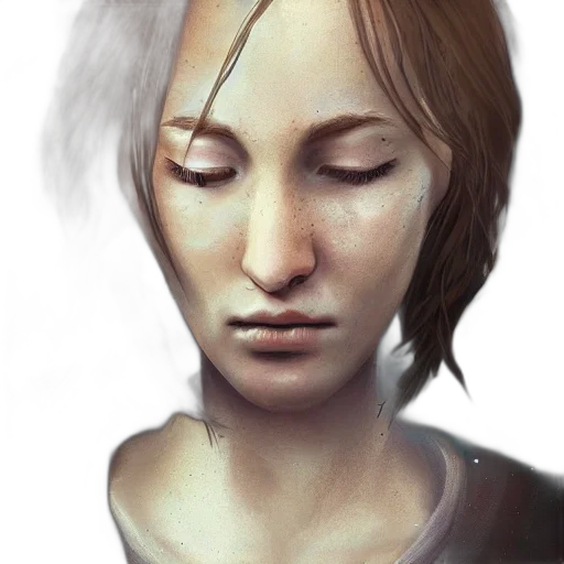 face, mask, robot, hair transparent PNG cut-out