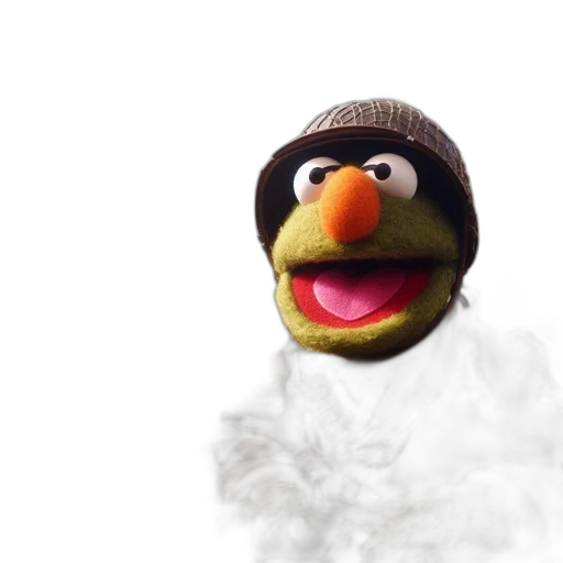 hat, animal, face, staff transparent PNG cut-out