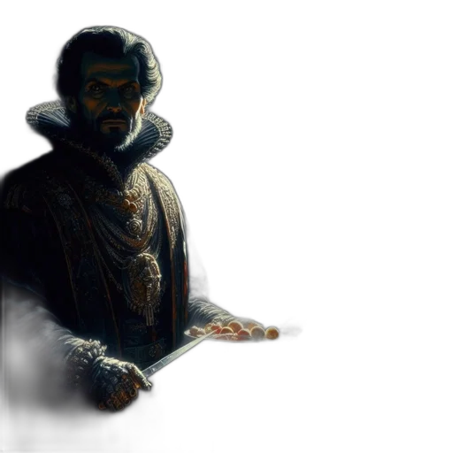 mask, jacket, sword, staff transparent PNG cut-out