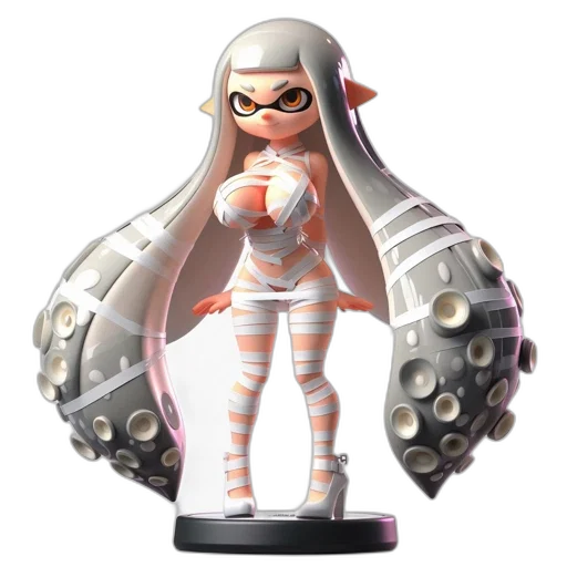 weapon, dress, robot, staff transparent PNG cut-out