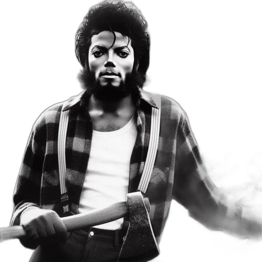 photorealistic, individual, resembling, michael transparent PNG cut-out