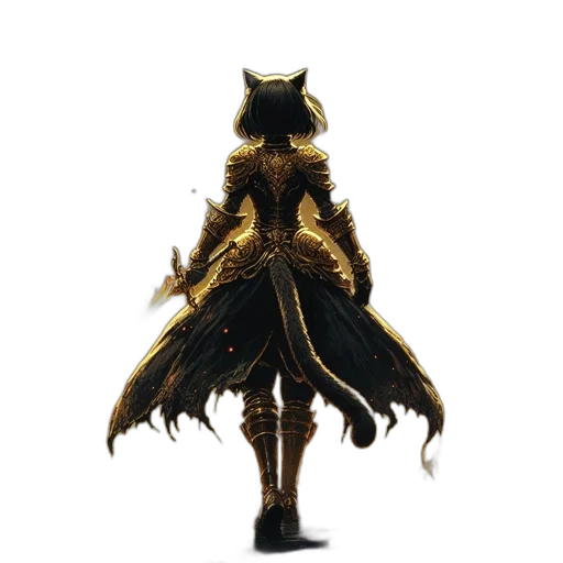 mask, staff, sword, dress transparent PNG cut-out