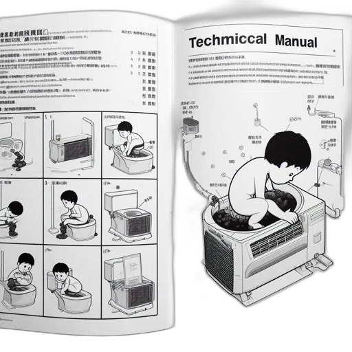 furniture, robot, instructional, manual transparent PNG cut-out