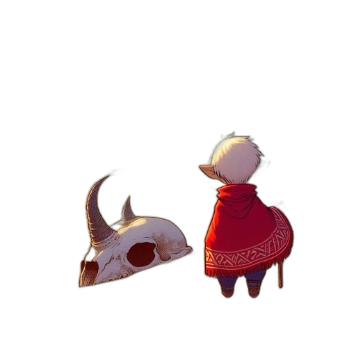creature, dress, mask, animal transparent PNG cut-out