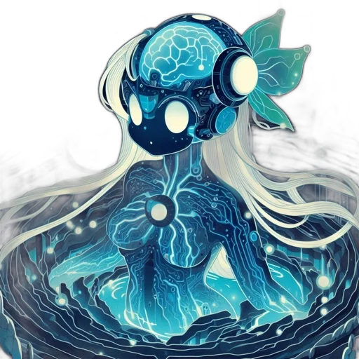 mask, creature, robot, crown transparent PNG cut-out