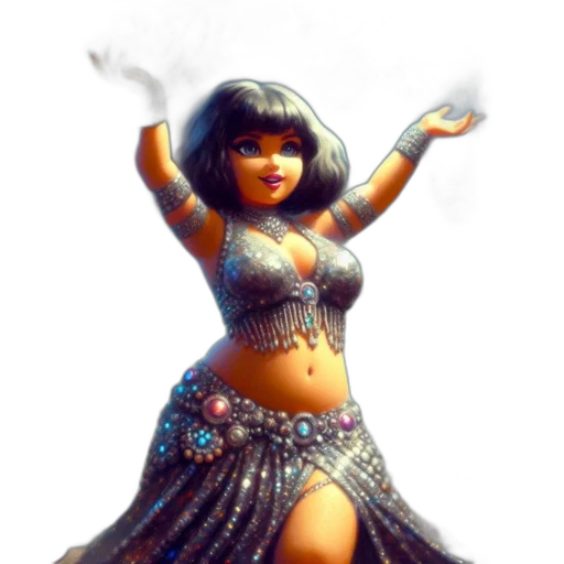 dress, staff, concept art, fantasy art transparent PNG cut-out