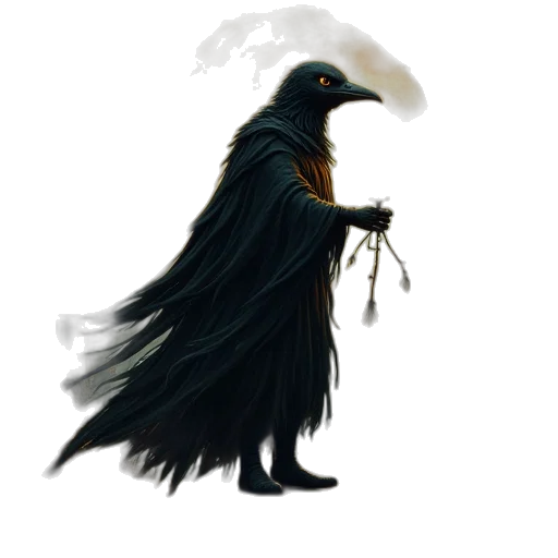 staff, creature, mask, dragon transparent PNG cut-out