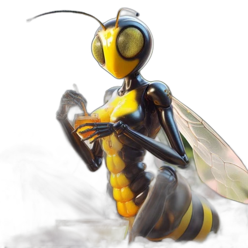 robot, animal, creature, concept art transparent PNG cut-out