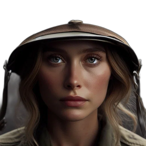 hat, face, crown, robot transparent PNG cut-out