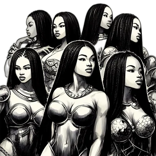 comic book art, fantasy art, concept art, cartoon transparent PNG cut-out