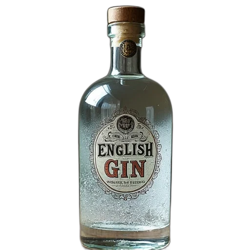 bottle, 3d render, photorealistic, english transparent PNG cut-out
