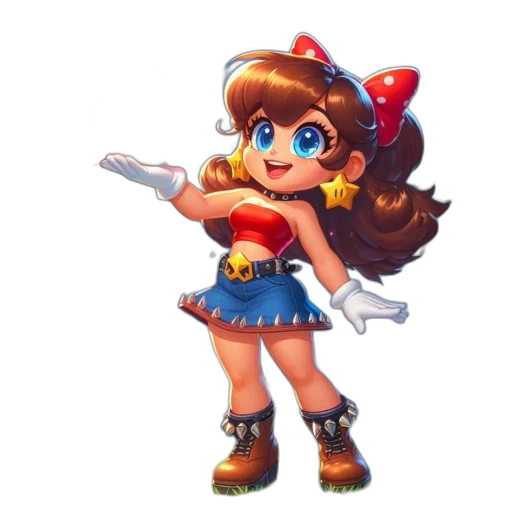 staff, weapon, dress, crown transparent PNG cut-out