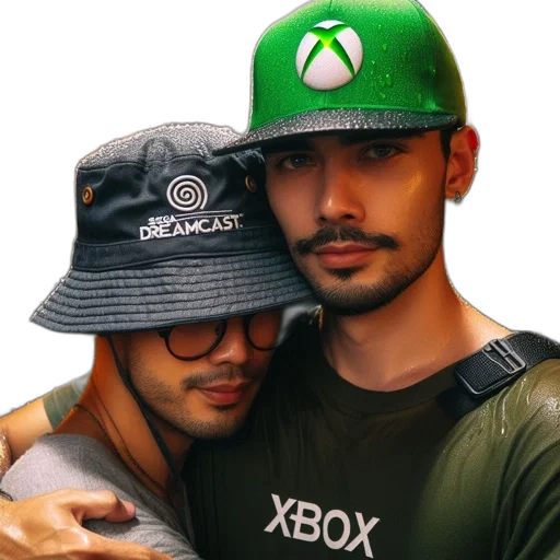 hat, photorealistic, 3d render, two transparent PNG cut-out
