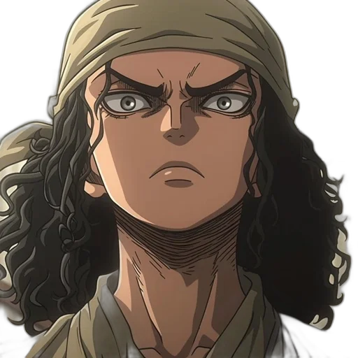 face, staff, crown, weapon transparent PNG cut-out