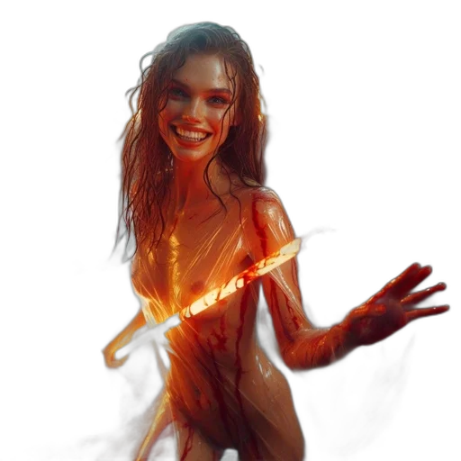 staff, creature, concept art, fantasy art transparent PNG cut-out