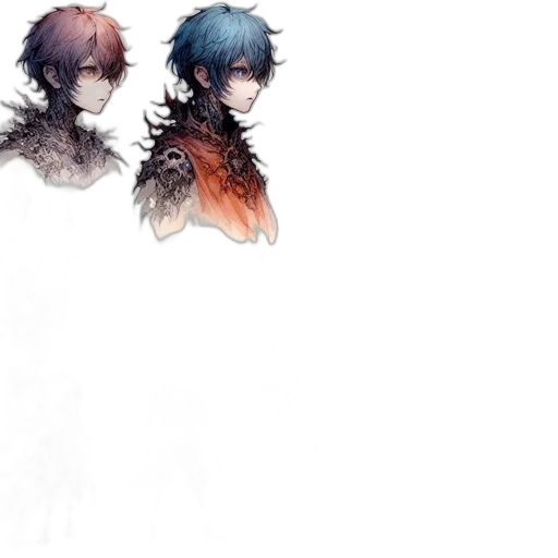 mask, staff, crown, hair transparent PNG cut-out