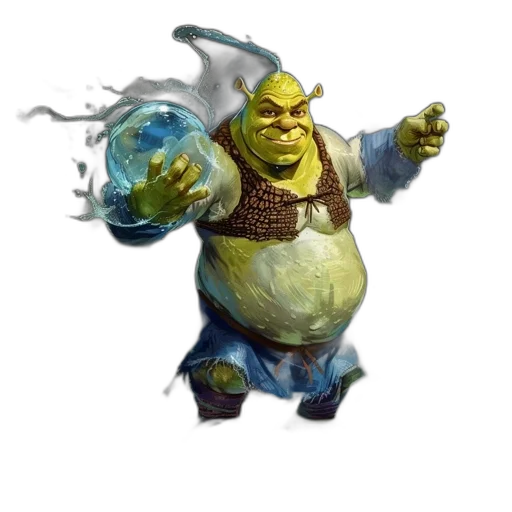 staff, creature, concept art, fantasy art transparent PNG cut-out