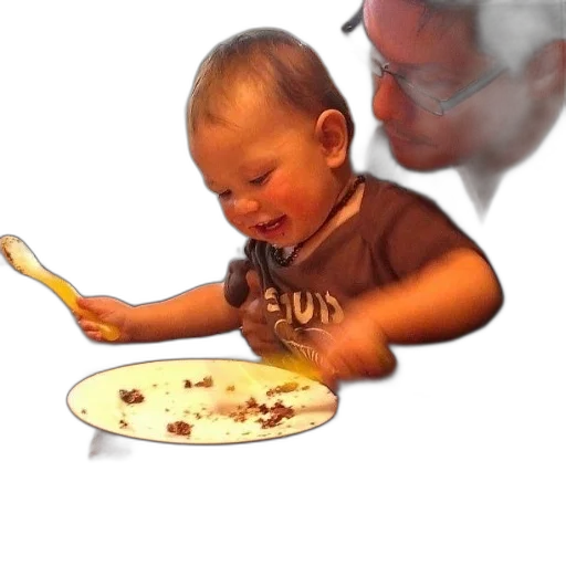 food, face, creature, photorealistic transparent PNG cut-out