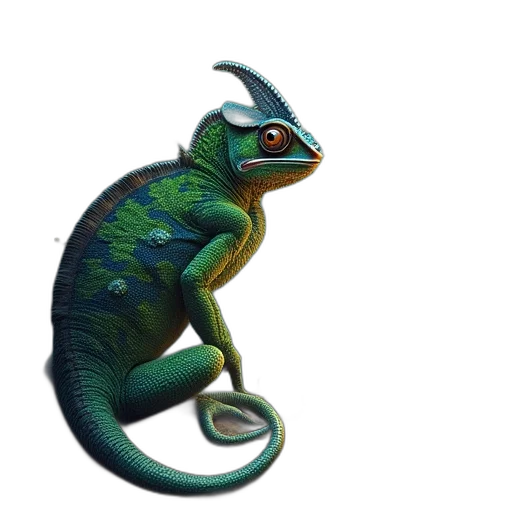dragon, creature, animal, staff transparent PNG cut-out