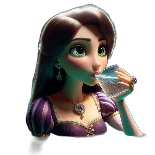jewelry, face, crown, dress transparent PNG cut-out