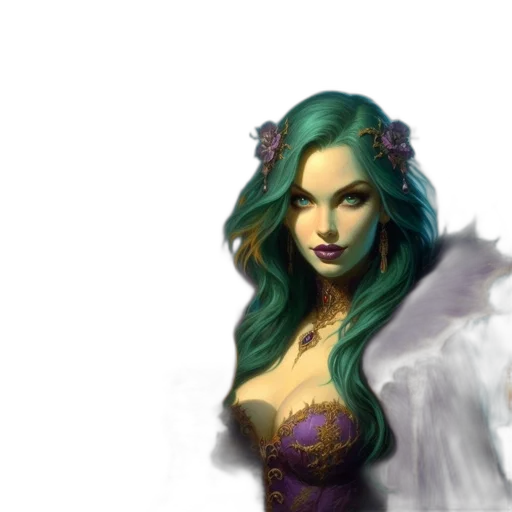 dress, fantasy art, concept art, photorealistic transparent PNG cut-out