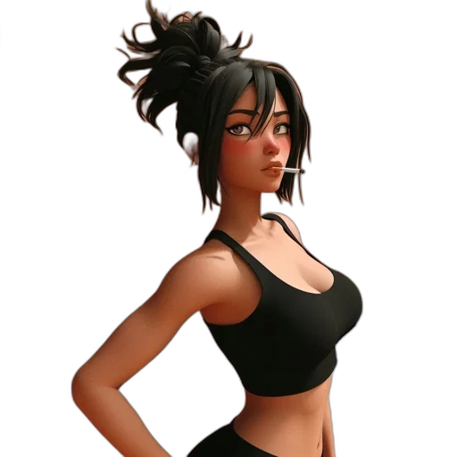 dress, concept art, fantasy art, 3d render transparent PNG cut-out