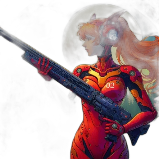 weapon, comic book art, concept art, fantasy art transparent PNG cut-out