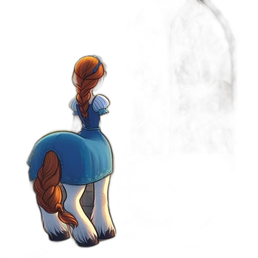 dress, creature, animal, crown transparent PNG cut-out
